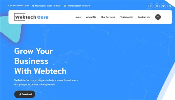 Webtech Core | Digital Marketing Agency Madhubani